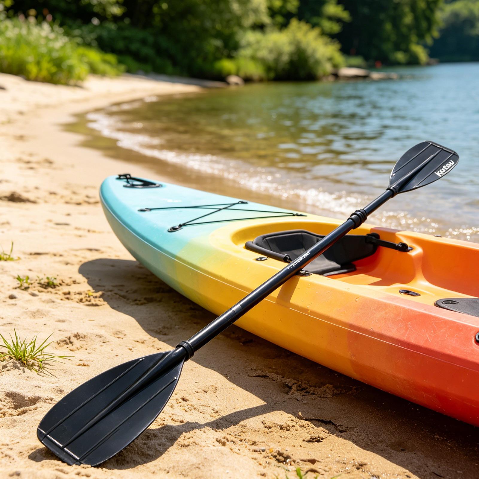 Kayak Paddle Carbon - Karbon Fiber Kürek 2 Bölümlü Hafif