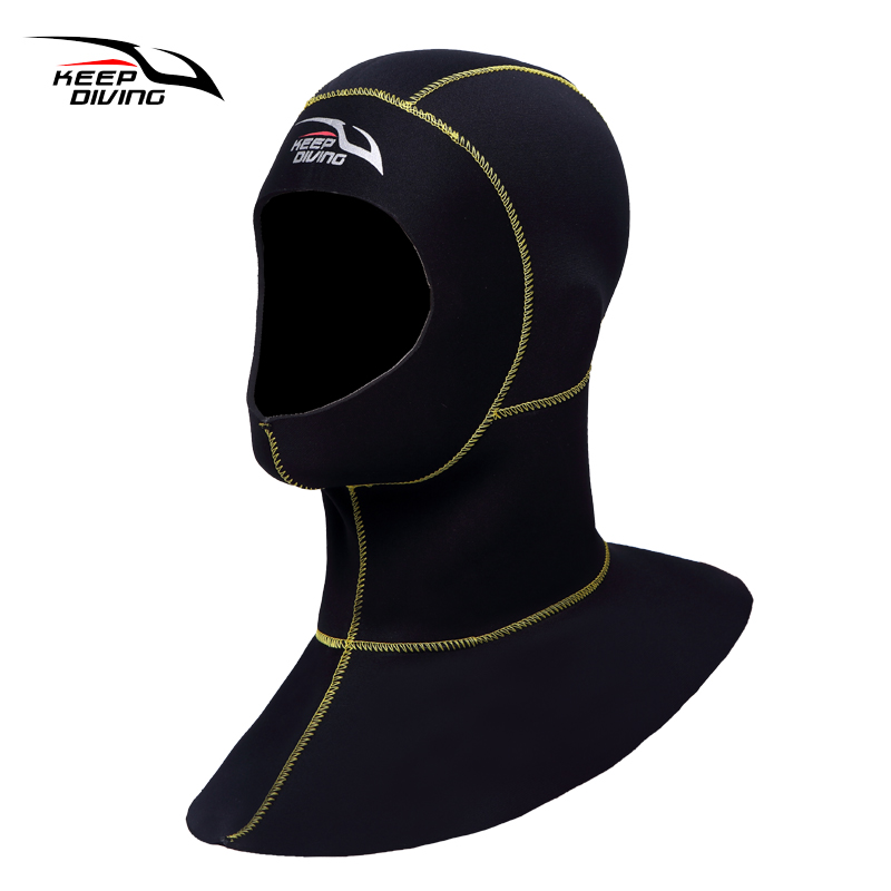 Snorkel Dry Top - 3mm Neopren Tüplü Dalış Başlığı Omuz