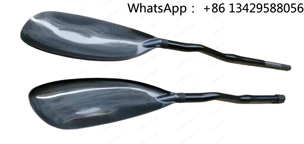 Kayak Paddle Carbon - Karbon Fiber Bükümlü Şaftlı Kaşık Şeklinde