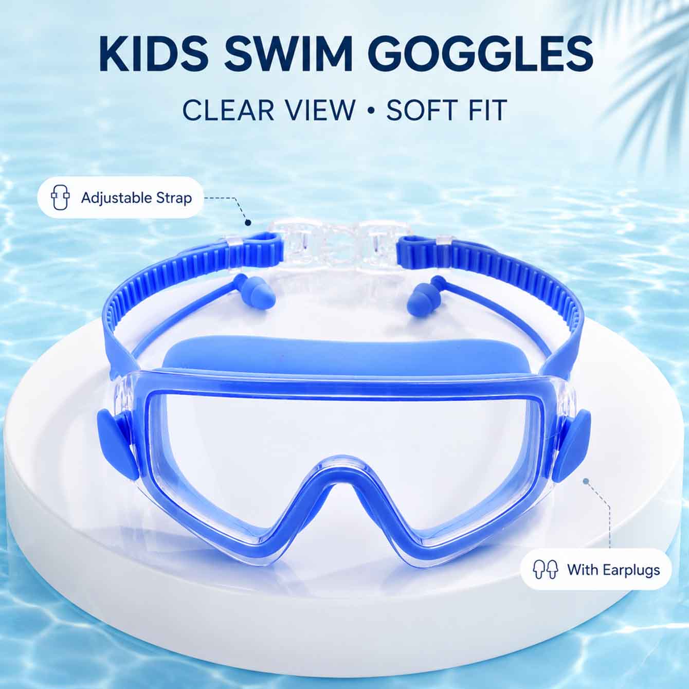 1PC Yüzme Gözlüğü Gençler için - Snorkel Dry Top incelemesi ve fiyatı