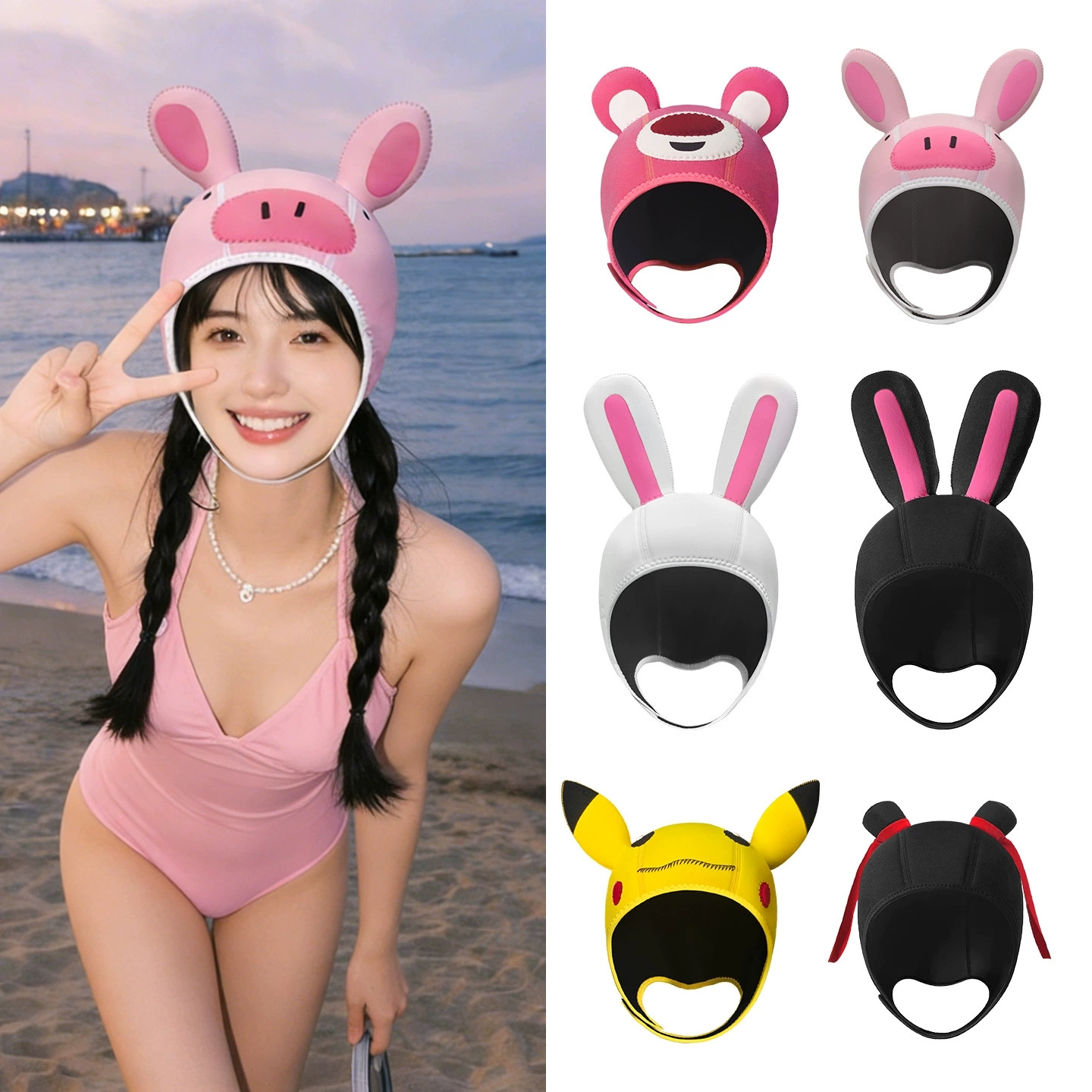 3mm Neopren Sevimli Karikatür  - Snorkel Dry Top incelemesi ve fiyatı