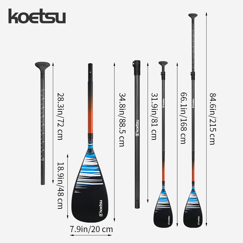 KOETSU Karbon Fiber Kürek SUP  - Kayak Paddle Carbon incelemesi ve fiyatı