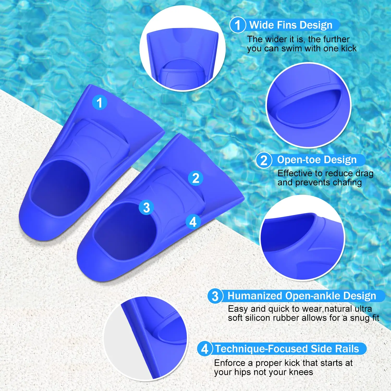 Yüzmek Eğitim Yüzgeçleri Silik - Snorkel Dry Top incelemesi ve fiyatı